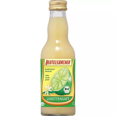Limetková šťáva 100% 200 ml BIO Beutelsbacher