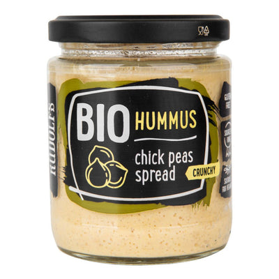 Hummus- cizrnová křupavá pomazánka 230 g BIO Rudolfs