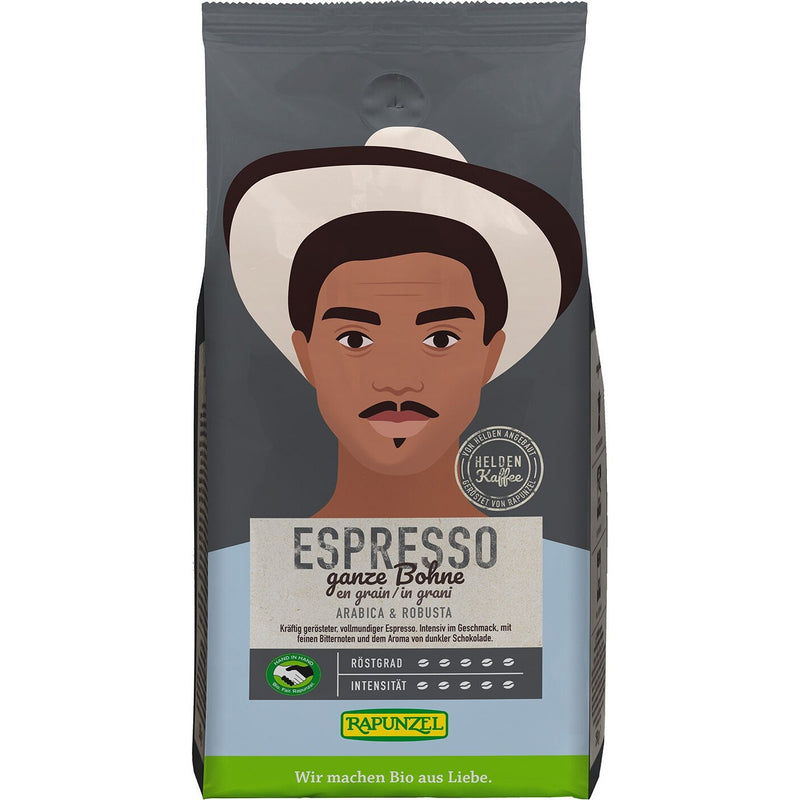 Espresso zrnková káva 250g BIO RAPUNZEL