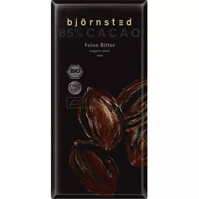 Hořká čokoláda 85% 100 g BIO Björnsted