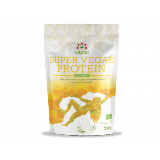 Super vegan protein 81% 250 g BIO ISWARI