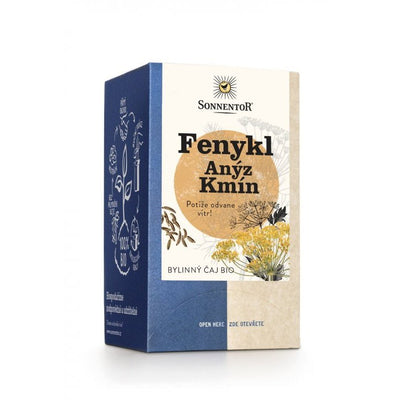 Fenykl, anýz, kmín 30,6 g BIO SONNENTOR