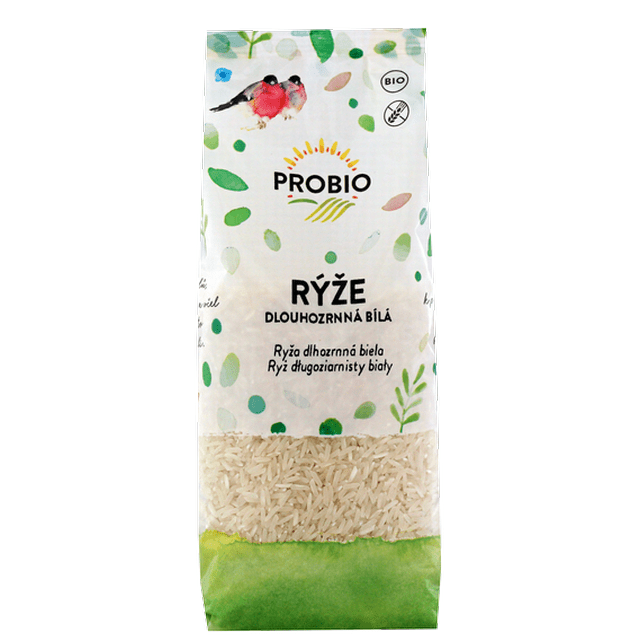 Rýže dlouhozrnná bílá 500 g BIO Probio