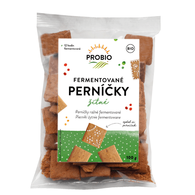 Perníčky žitné fermentované 100 g BIO PROBIO