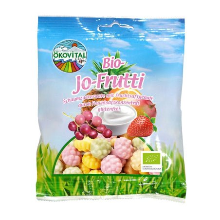 Pěnové bonbóny Jo-Frutti 80 g BIO ÖKOVITAL