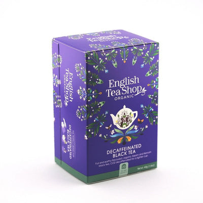 Černý čaj bez kofeinu 40g 20 ks BIO English Tea Shop