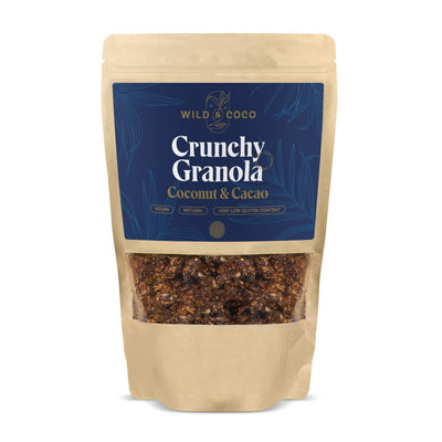 Crunchy Granola Coconut & Cacao 250g Wild & Coco