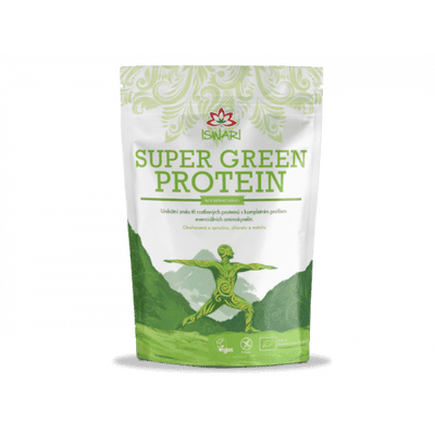 Super green protein 250 g BIO ISWARI
