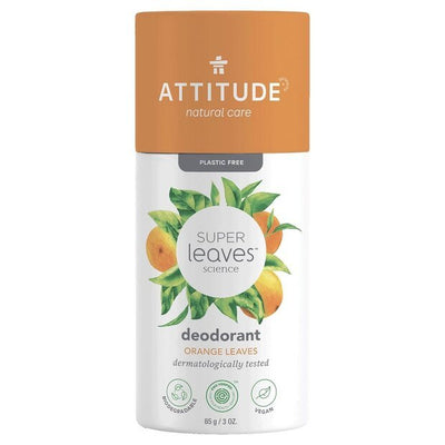 Přírodní tuhý deodorant - pomerančové listy 85 g ATTITUDE Super leaves